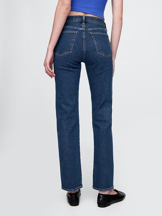 Gap High Rise '90s Straight Jeans
