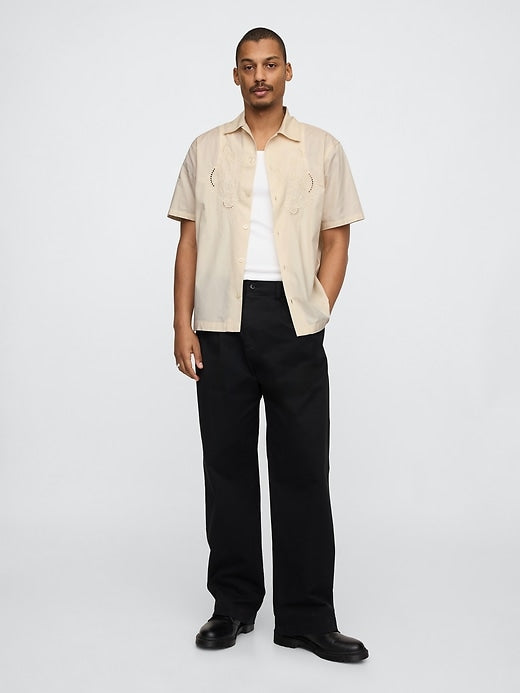 Gap Eyelet Poplin Shirt