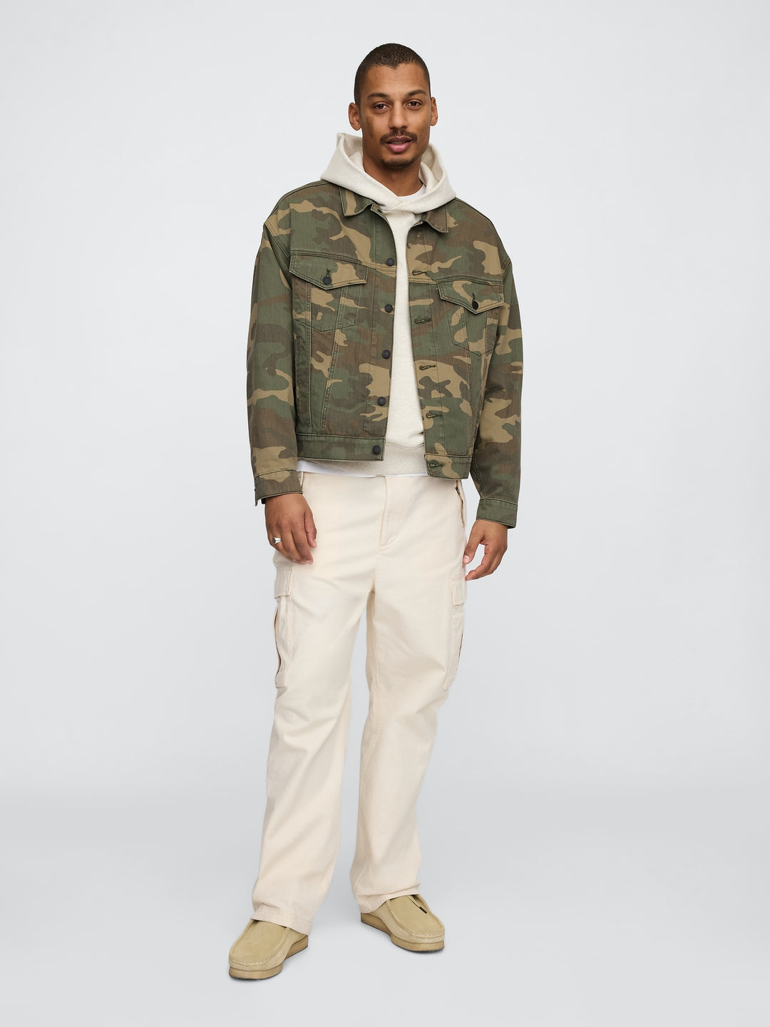 GAP Camo Icon Denim Jacket