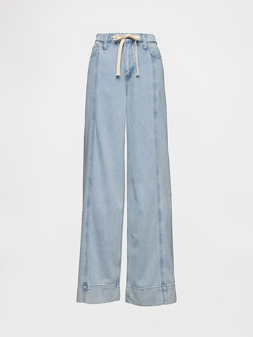 Gap Mid Rise UltraSoft Baggy Jeans