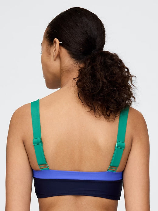Gap Colorblock Bandeau Bikini Top