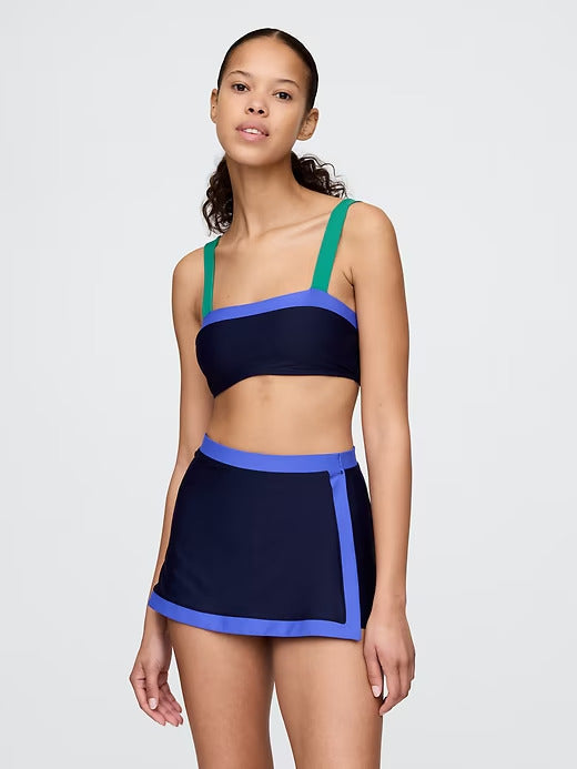 Gap Colorblock Bandeau Bikini Top