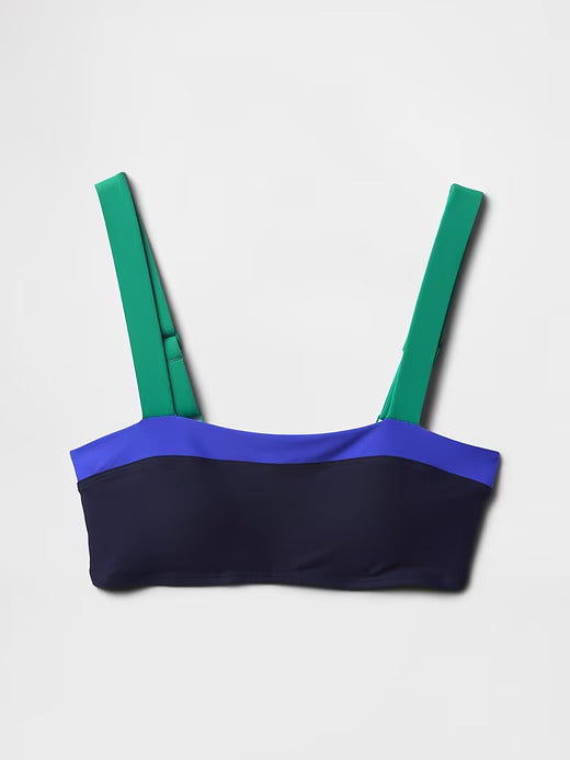 Gap Colorblock Bandeau Bikini Top