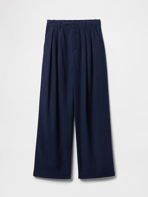 Gap 365 High Rise Linen-Blend Trousers
