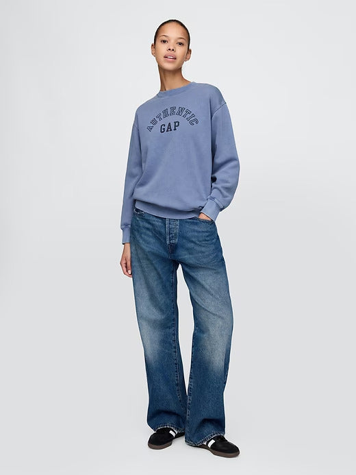 Gap VintageSoft Gap Logo Tunic Sweatshirt