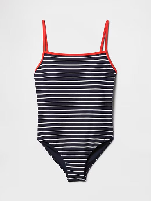 Gap Square-Neck One-Piece Swimsuit