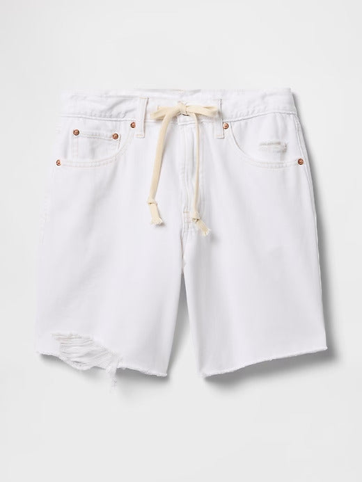 Gap 8" Mid Rise '90s Loose Denim Bermuda Shorts