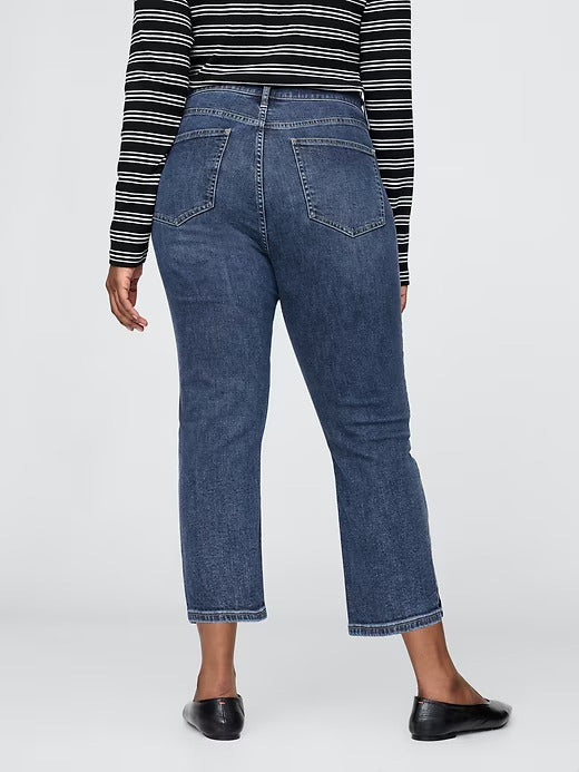 Gap High Rise Cropped Capri Jeans