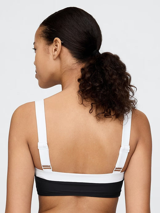Gap Colorblock Bandeau Bikini Top