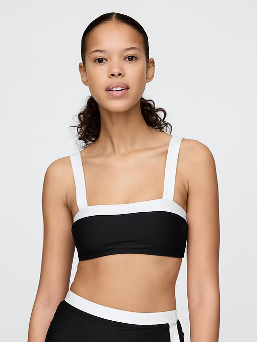 Gap Colorblock Bandeau Bikini Top