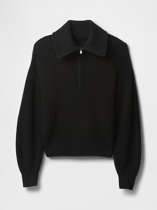 Gap 100% Cotton Half-Zip Pullover Sweater