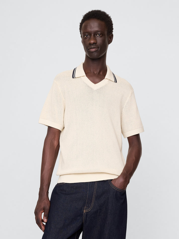 GAP Johnny-Collar Sweater