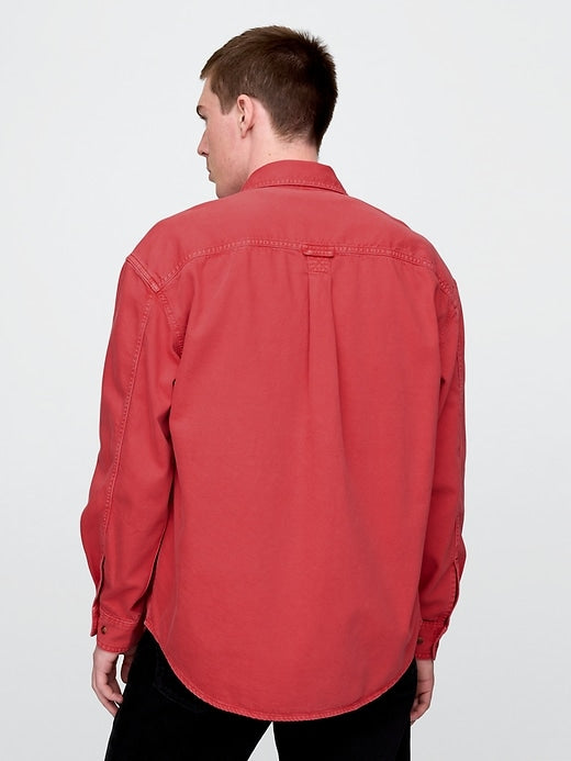 Gap UltraSoft Denim Big Shirt