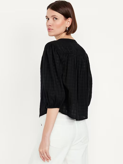 Old Navy Button-Down Dobby Shirt
