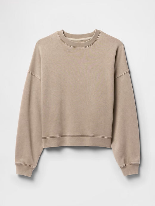Gap VintageSoft Wedge Crewneck Sweatshirt