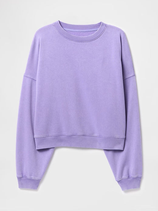 Gap VintageSoft Wedge Crewneck Sweatshirt