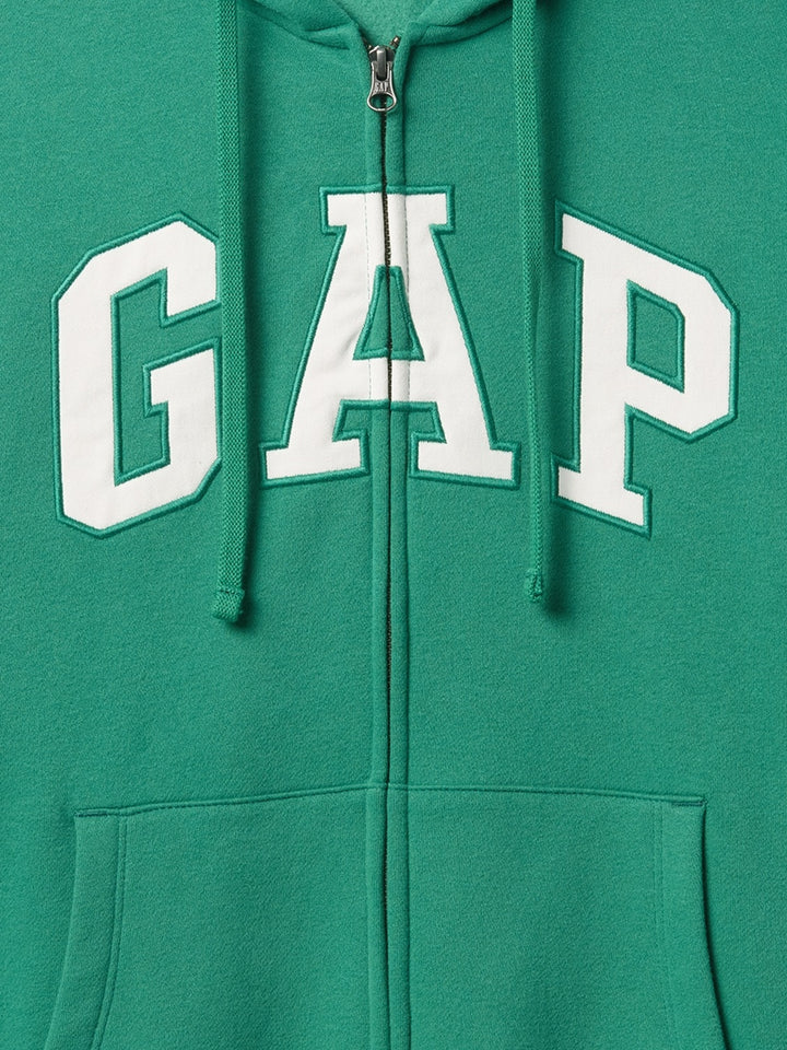GAP VintageSoft Arch Logo Full-Zip Hoodie