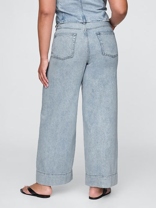 Gap Mid Rise UltraSoft Baggy Jeans