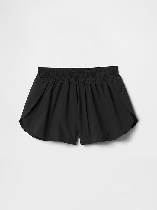 Gap Kids Recycled Butterfly-Hem Run Shorts