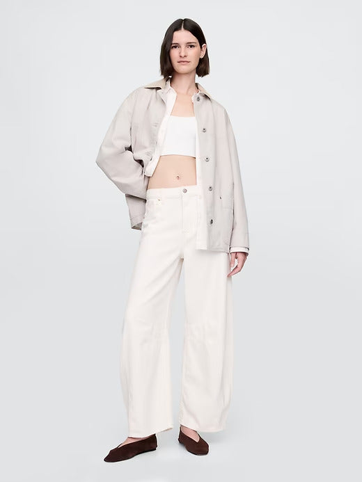 Gap High Rise Horseshoe Jeans