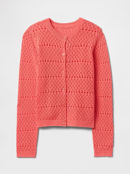 Gap Girls Pointelle Cardigan