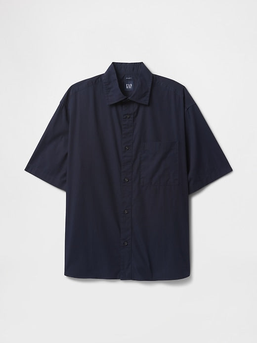 Gap Organic Cotton Oversized Poplin Shirt