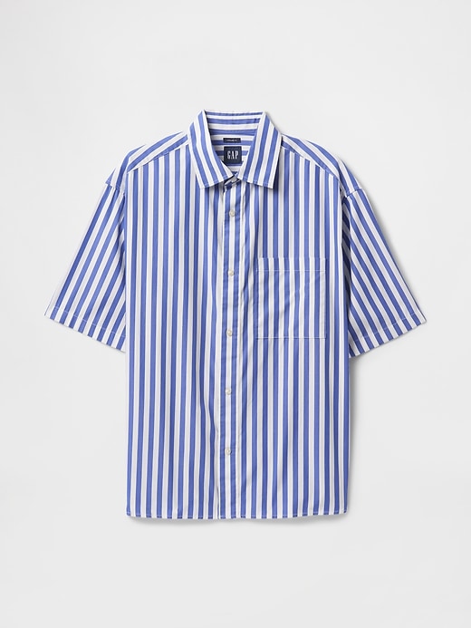 Gap Organic Cotton Oversized Poplin Shirt