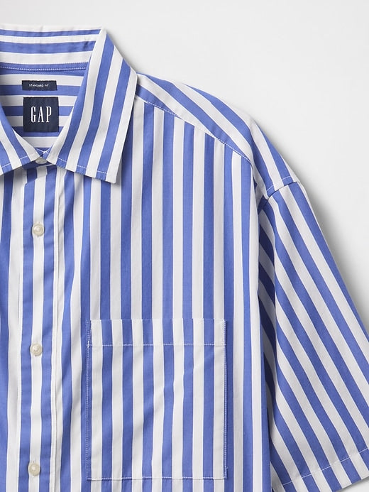 Gap Organic Cotton Oversized Poplin Shirt