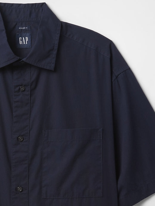 Gap Organic Cotton Oversized Poplin Shirt