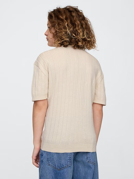 Gap Kids Rib Sweater Polo Shirt