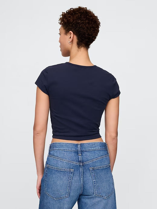 Gap Cropped Graphic T-Shirt