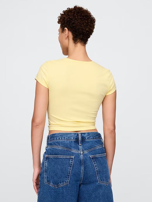 Gap Cropped Graphic T-Shirt