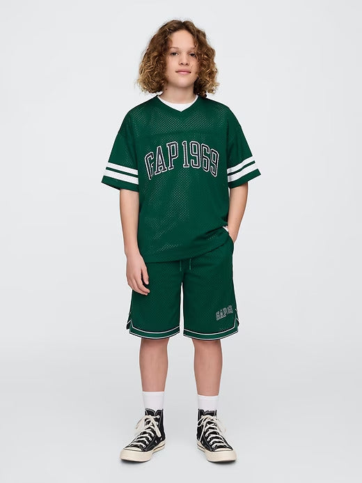 Gap Kids GapFit 8.5" Mesh Pull-On Shorts