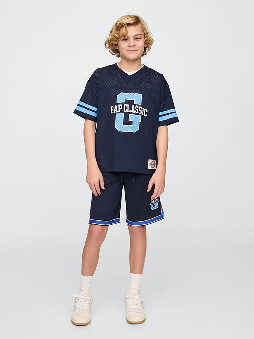 Gap Kids GapFit 8.5" Mesh Pull-On Shorts
