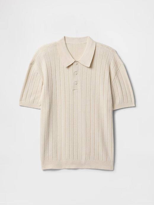 Gap Kids Rib Sweater Polo Shirt