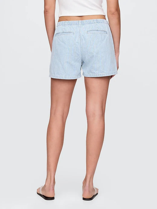 Gap Mid Rise UltraSoft Easy Denim Boxer Shorts