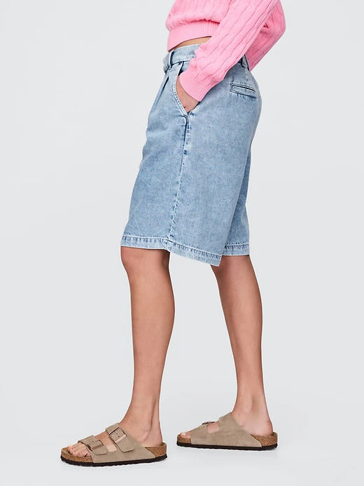Gap 365 High Rise UltraSoft Longline Trouser Shorts