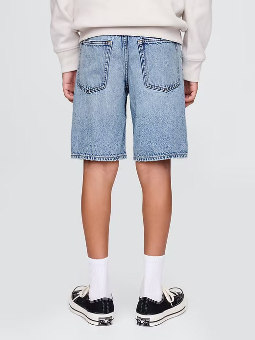 Gap Kids UltraSoft '90s Loose Denim Shorts