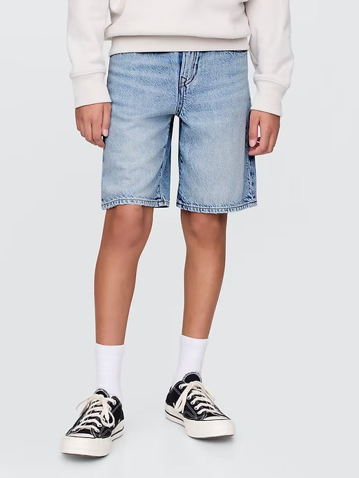 Gap Kids UltraSoft '90s Loose Denim Shorts
