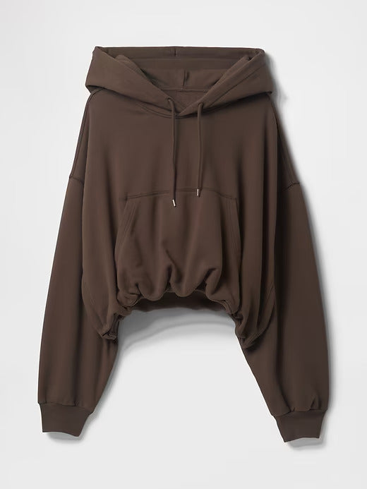Gap Heavyweight French Terry Cropped Bubble Hoodie