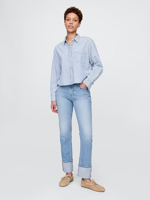 Gap High Rise '90s Straight Jeans
