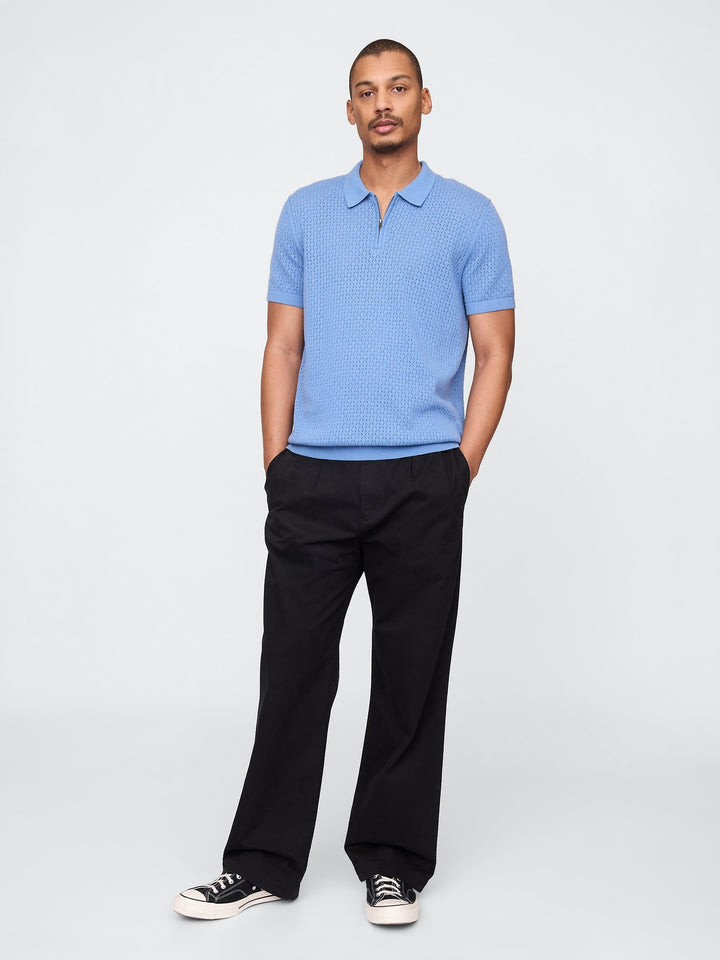 GAP Crochet Polo Shirt