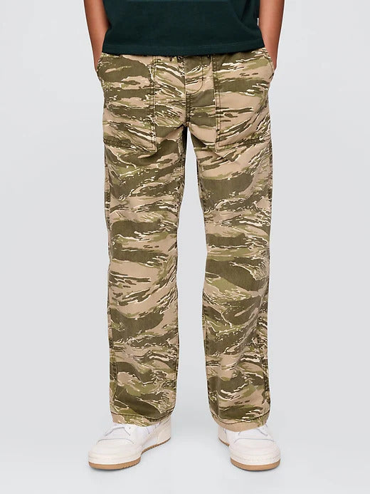 Gap Kids UltraSoft Easy Camo Khakis