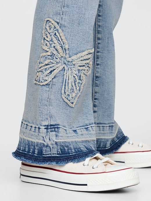 Gap Kids High Rise '70s Flare Jeans