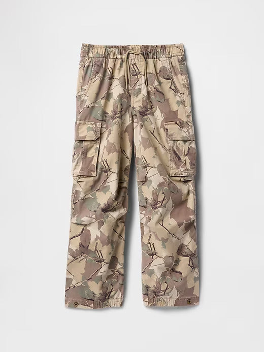 Gap Kids Pull-On Camo Cargo Baggy Pants