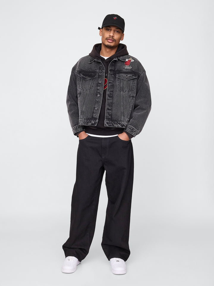 GAP NBA Miami Heat Icon Denim Jacket