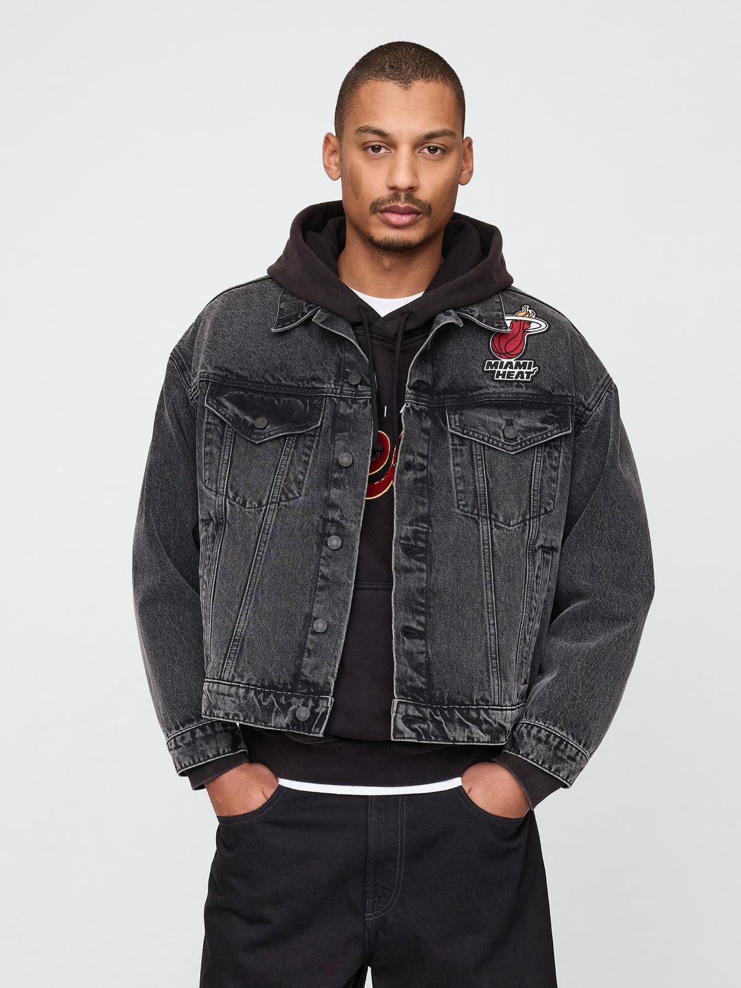 GAP NBA Miami Heat Icon Denim Jacket