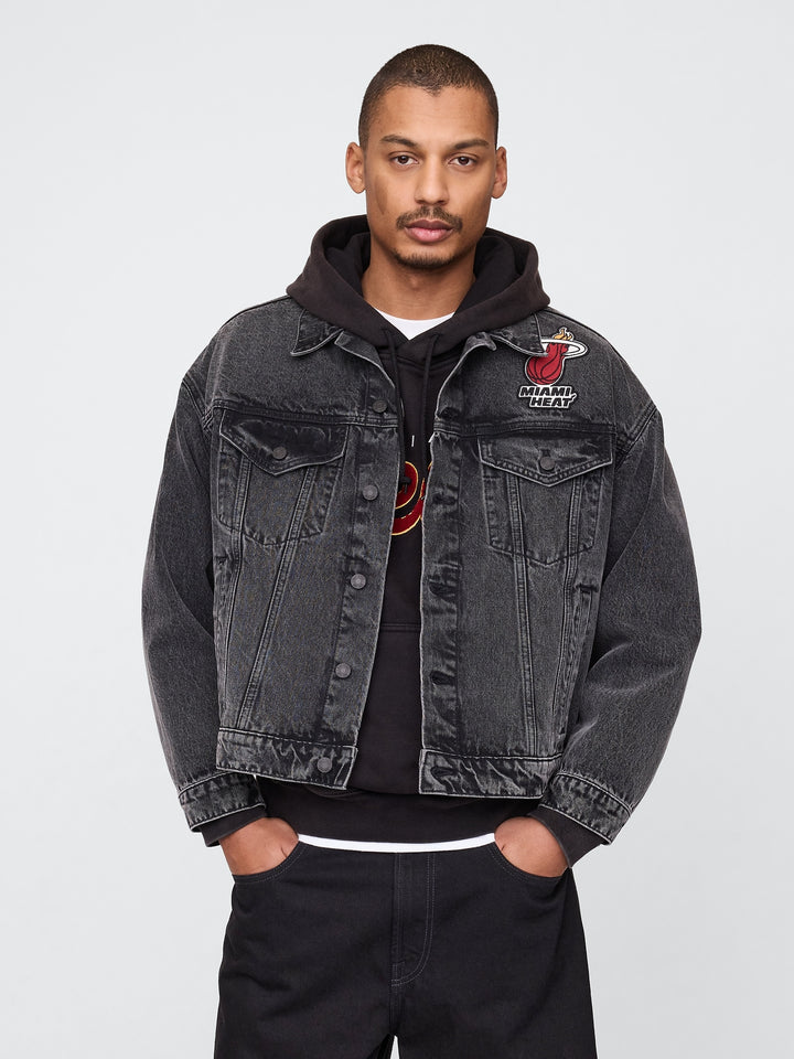 GAP NBA Miami Heat Icon Denim Jacket