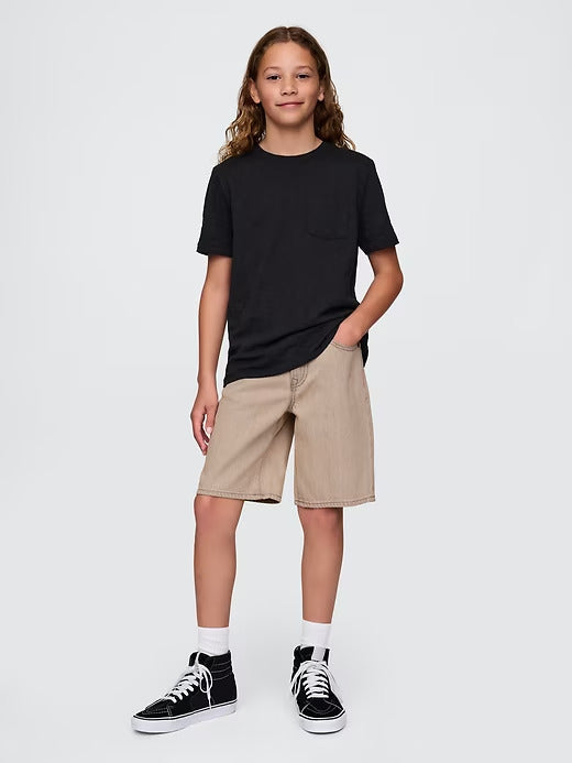 Gap Kids UltraSoft '90s Loose Denim Shorts