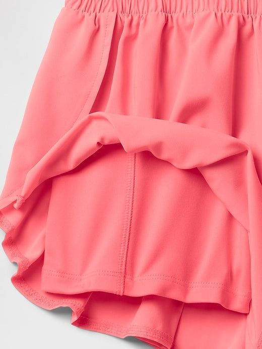 Gap Kids Recycled Butterfly-Hem Run Shorts